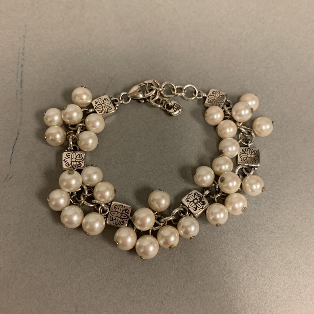 Buy DOLON Fuchsia Faux Pearl Bracelet Gift for Granddaughter at Amazon.in